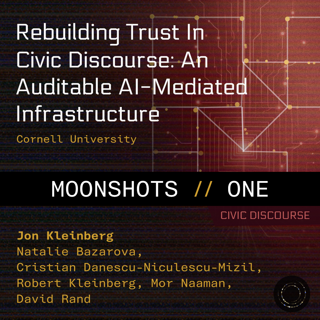 A color graphic about Moonshots One.