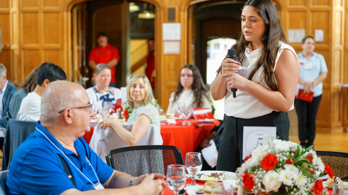 Merril Scholars gather at Willard Straight hall