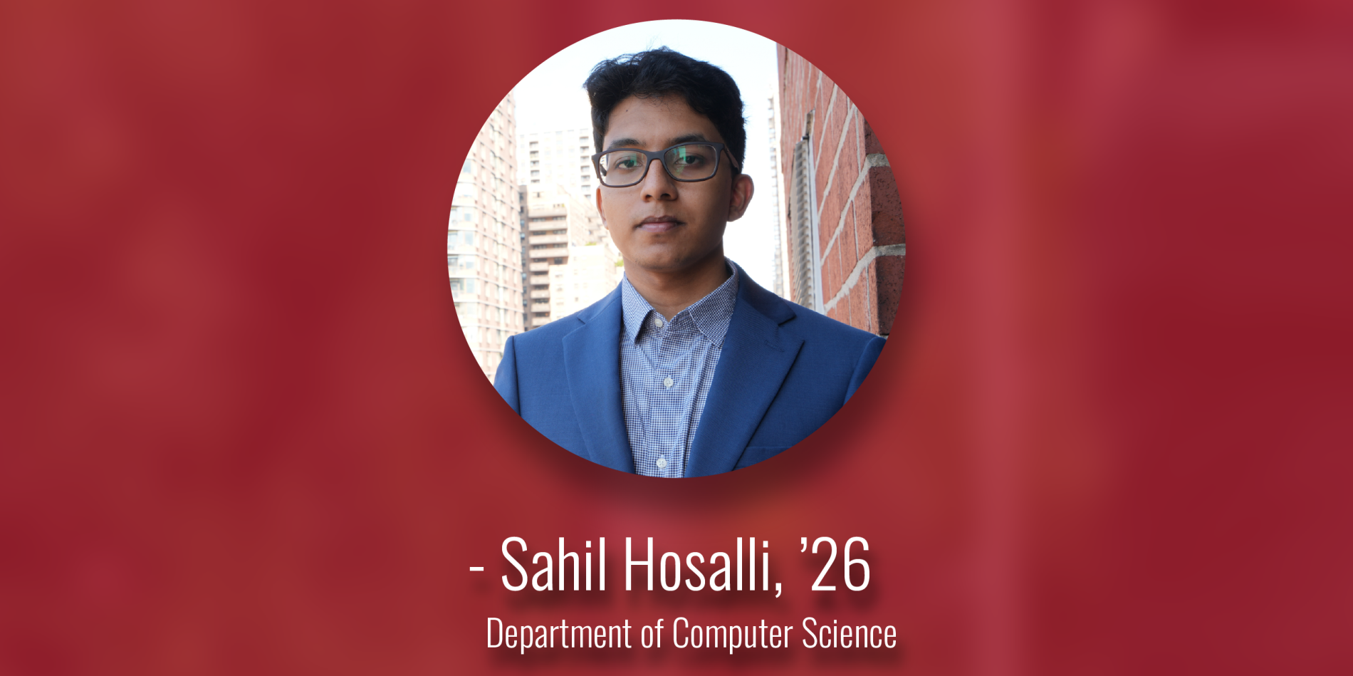 CS undergrad’s ‘moxie’ leads to internship developing AI field cameras