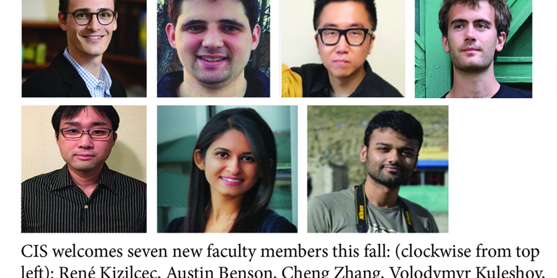 Cornell CIS Welcomes New Faculty