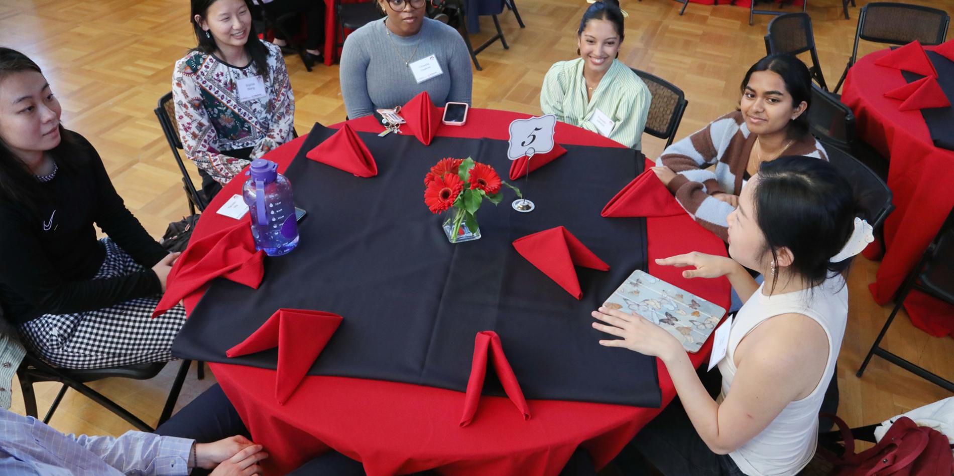 Students and alumni connect at annual DEI roundtable 