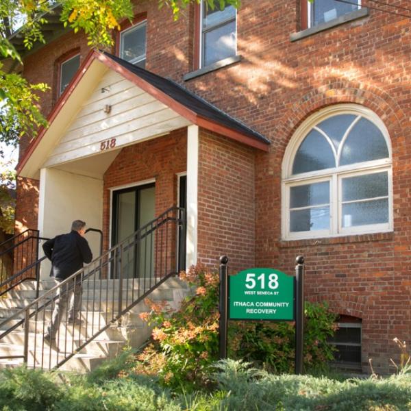 Jason Koski/Cornell University Ithaca Community Recovery, located in downtown Ithaca, schedules more than 200 meetings a month for 35 groups - a new platform designed by project team Hack4Impact will make it easier to populate, track and edit the calendar.