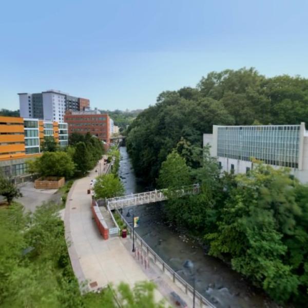 Still captured of downtown Ithaca