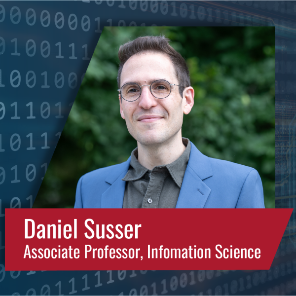 Meet the new Faculty: Daniel Susser