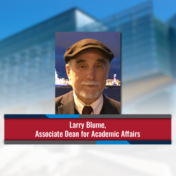 Blume appointed inaugural associate dean for academic affairs