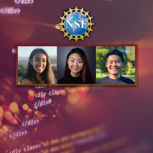 Balachandar, Ryu, and Sun receive NSF Graduate Research Fellowships