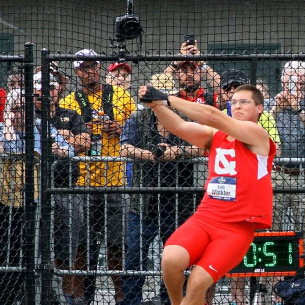 Information science alum Winkler '17 completes in Olympics