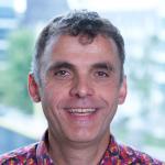 portrait of Francois Guimbretiere smiling at the camera