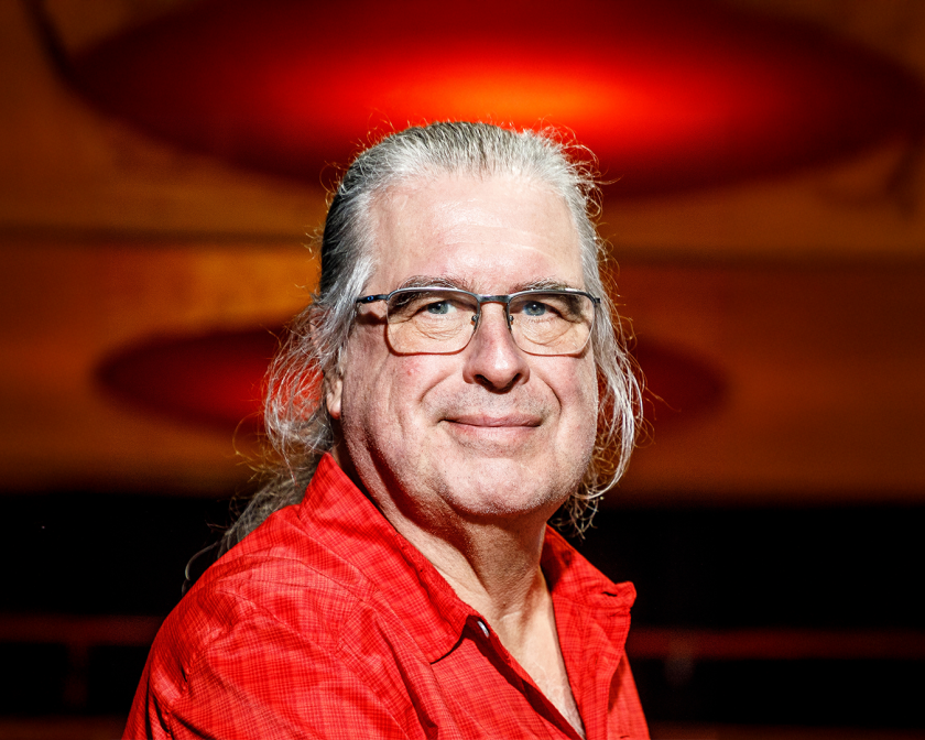 A color photo of a man.